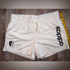 Adidas sweat-pant shorts XS